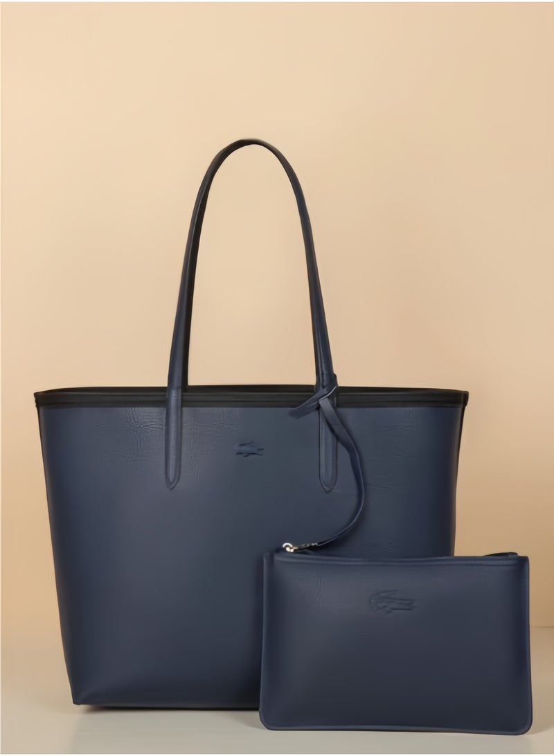 Lacoste Women's Anna Reversible Bicolour Tote Bag, NF2142AA Shopping Bag for Women - Image 2